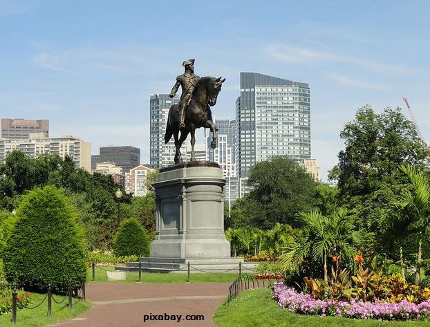 massachusetts boston statue